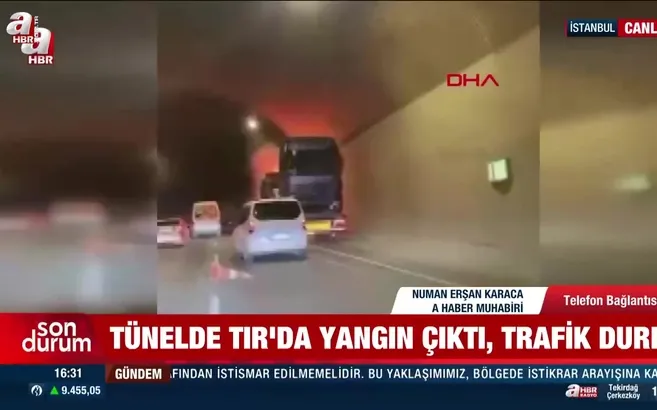 Sabiha Gökçen Havalimanı Tüneli’nde yangın