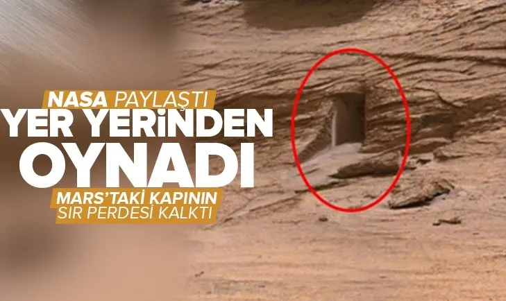 Mars’taki gizemli kapı dünyanın gündemine oturmuştu! Bilim insanları sır perdesini kaldırdı