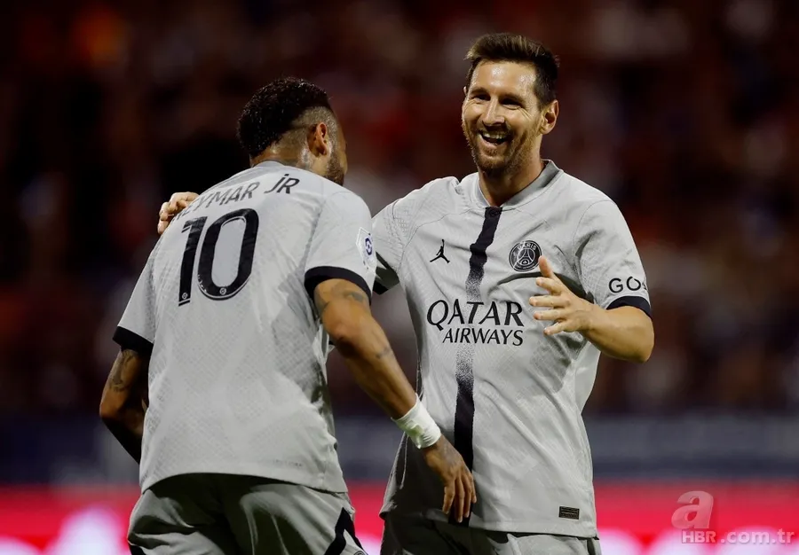 Lionel Messi'den 2 gol: Paris Saint-Germain sezonu farklı galibiyetle açtı! 12