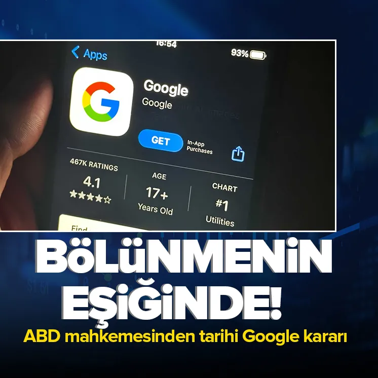 ABDden Googlea karşı tarihi adım