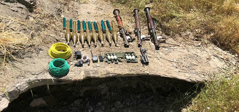 Son dakika: İçişleri Bakanlığı duyurdu: Cephanelik ele geçirildi