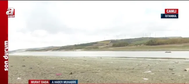 Su çekilince bataklık oluştu! Sazlıbosna Barajı’nda bataklık ortaya çıktı