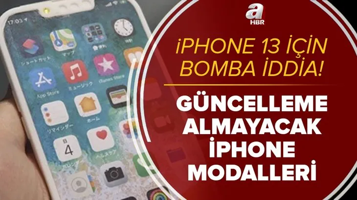 iPhone 13 Pro için bomba iddia! O kısım artık küçülecek! Yeni güncellemeleri almayacak iPhone modelleri neler?