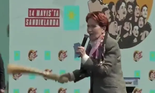 Meral Akşener’den bozuk üslupla çirkin gönderme: Süpürgenin sapı ile başka bir şey...