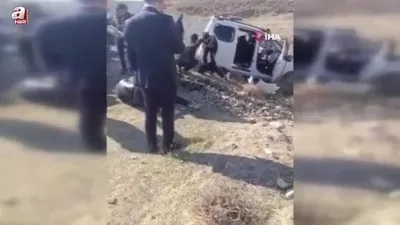 Başkale’de trafik kazası