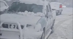 Malatya’da kar yağışı etkili oluyor
