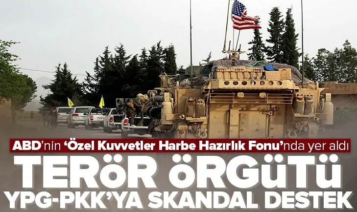 Pentagon’dan terör örgütü YPG-PKK’ya skandal destek