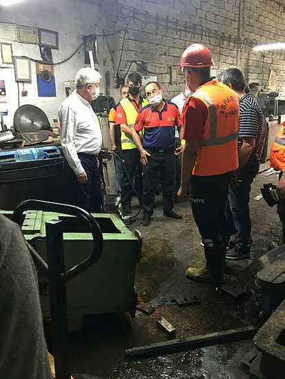 Isparta’da, iki tonluk pres makinesi devrildi: 1 ölü, 1 yaralı - 1