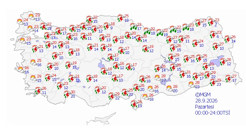1790408181801.png Meteoroloji'den 5 günlük haritalı uyarı: Trakya'dan giren soğuk hava dalgası tüm yurdu saracak! Sıcaklıklar çakılıyor - 5