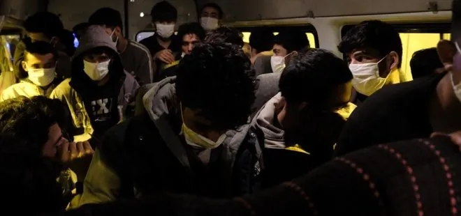 24 kaçak göçmen 2 organizatör yakalandı
