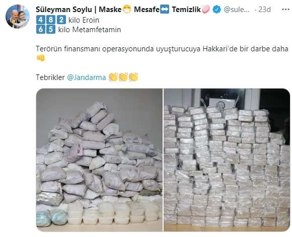 Terörün finansmanına darbe! İçişleri Bakanı Süleyman Soylu açıkladı - 1