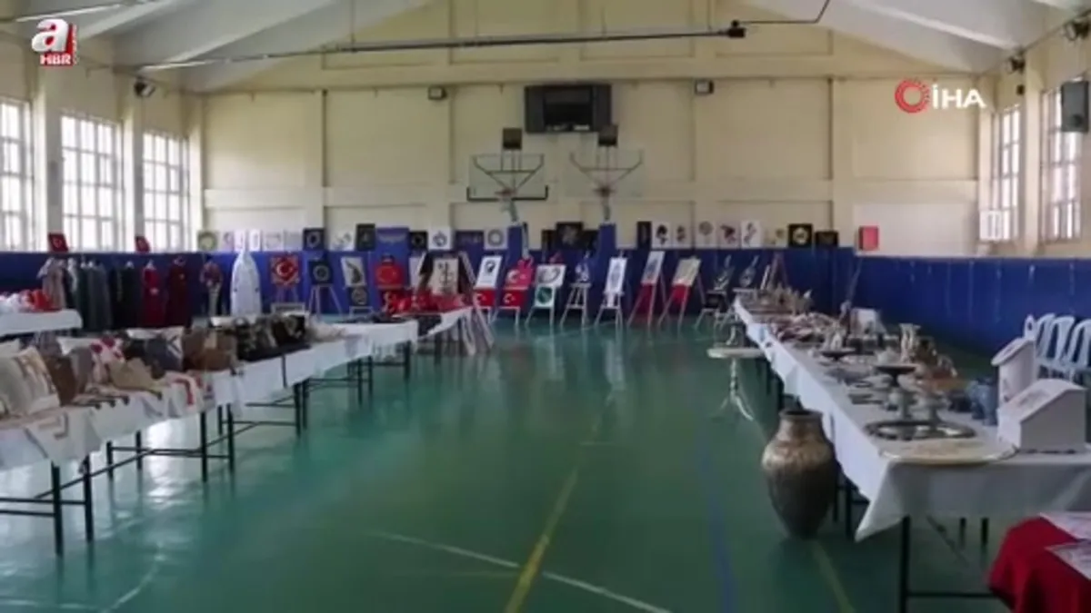 Erzurum Oltu'da ev hanımlarına mesleki eğitim desteği