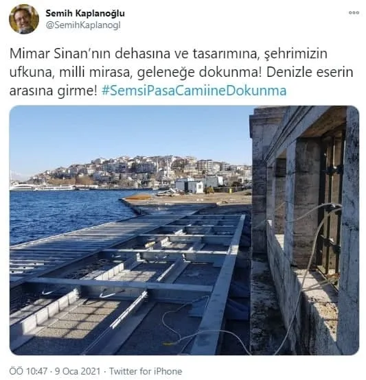 İBB’den Kuşkonmaz Camii’nde skandal çalışma! Tepki yağıyor