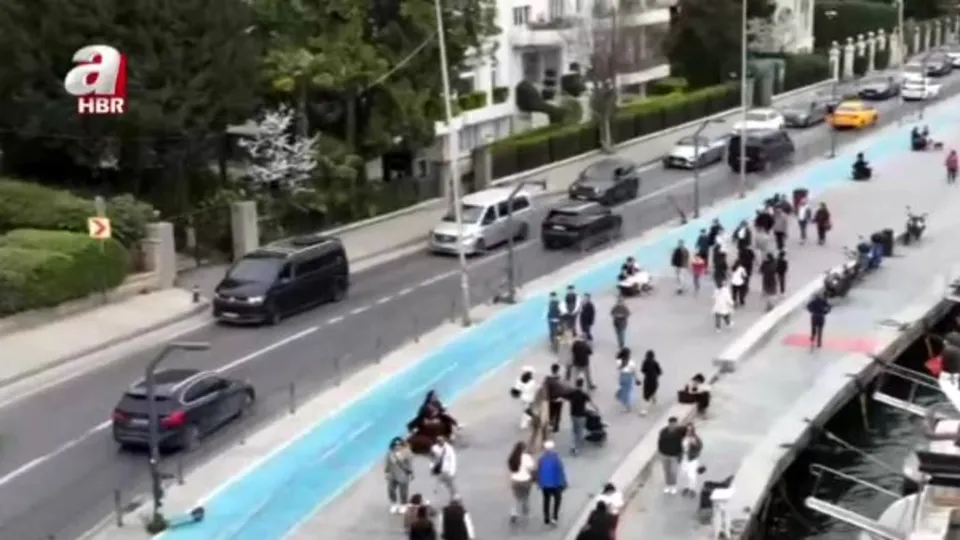 İstanbul’da vatandaşlar sahillere akın etti