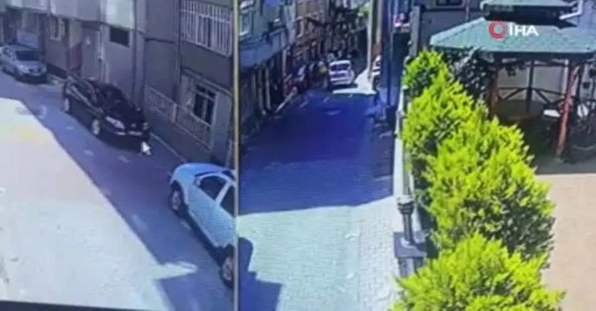 10 yaşındaki kızın ayakları arabanın altında kaldı!