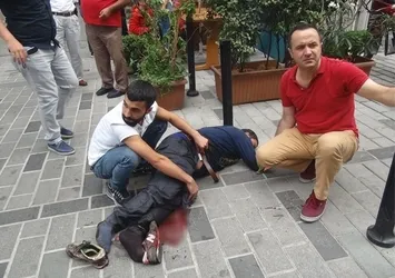 Taksim Gezi Parkı'nda tinerci dehşeti!