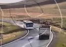 Freni patlayan otobüsün son görüntüleri