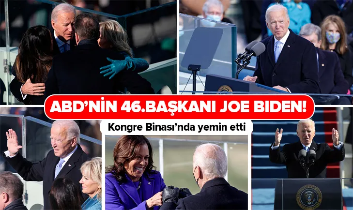 Joe Biden yeminini etti!