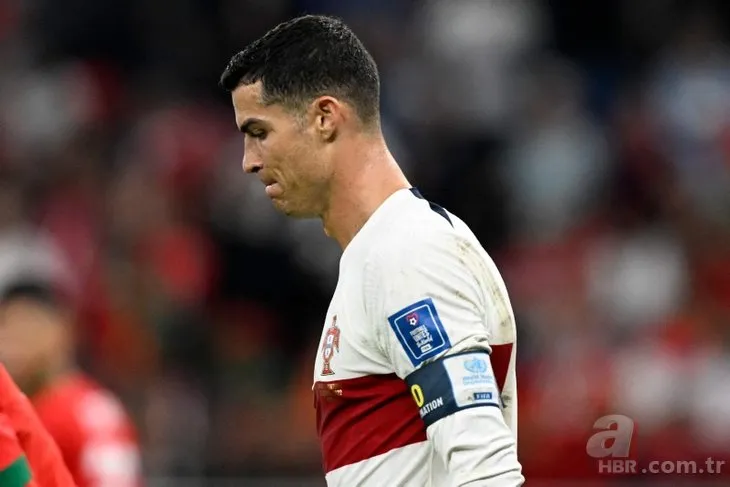 Cristiano Ronaldo son Dünya Kupası’na gözyaşlarıyla veda etti! Soyunma odasına ağlayarak gitti! Fas’tan Portekiz’e sürpriz