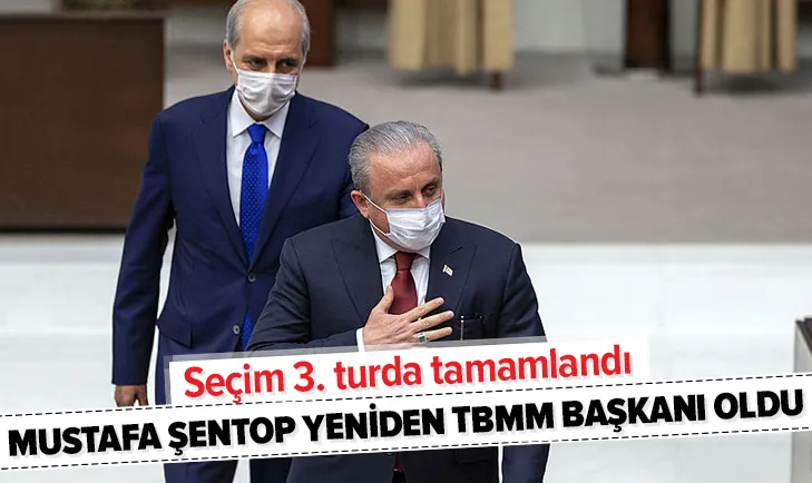 TBMM'de kritik gün! Yeni Meclis Başkanı Mustafa Şentop oldu