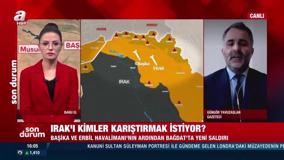 Irak’ı kimler karıştırmak istiyor? Başika’daki Türk askeri üssüne saldıranlar belli oldu A Haber’de flaş açıklamalar