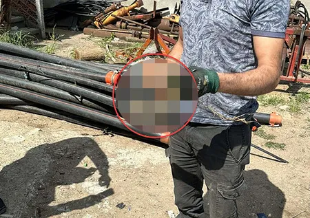 Su borusundan çıkan şoke etti! Zehirli…