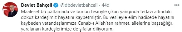 MHP Genel Başkanı Devlet Bahçeli: 2021 huzur dolu bir dönemin miladı olacak - 1