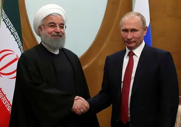 Putin-Ruhani görüşmesi başladı