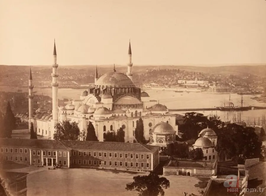 İstanbul'u hiç böyle görmediniz! 1860'lı yıllardan eşsiz görüntüler... 25