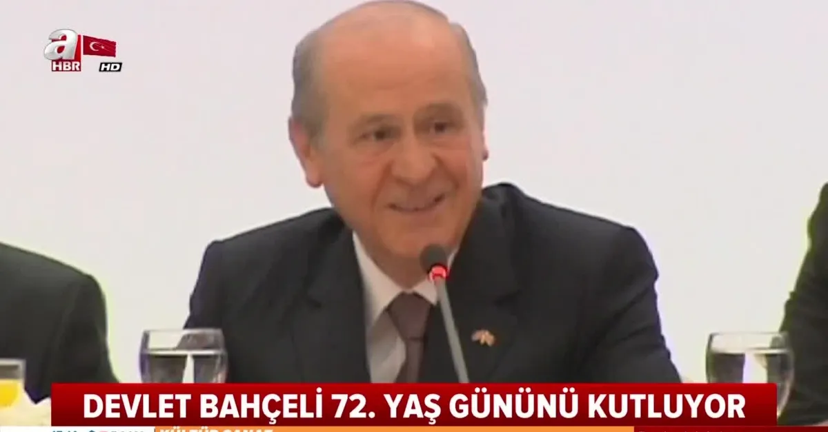 MHP Lideri Bahçeli 72 yaşında... |Video