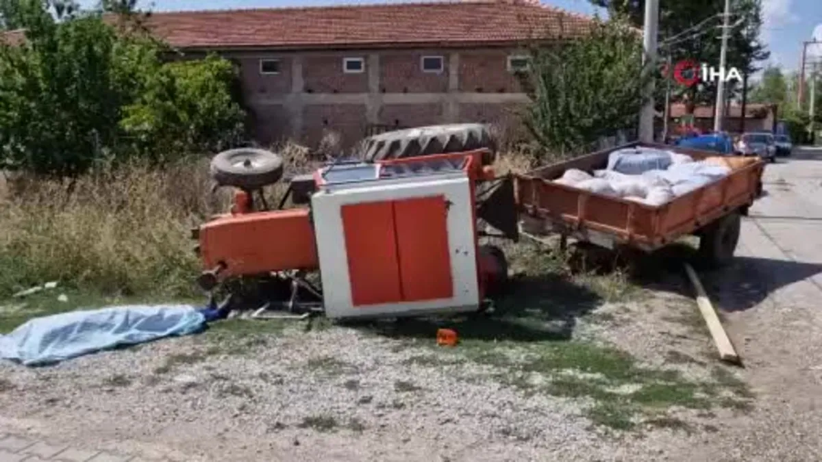 Çorum'da kalp krizi geçiren traktör sürücüsü hayatını kaybetti