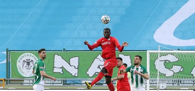 Konyaspor 0-0 Gaziantep FK maç sonucu ÖZET