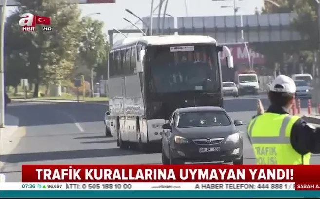 Trafik kurallarına uymayanlara ağır ceza!