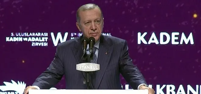 Son dakika: Başkan Erdoğan’dan 5. Uluslararası Kadın ve Adalet Zirvesi’nde önemli açıklamalar | Kemal Kılıçdaroğlu’na başörtüsü tepkisi!