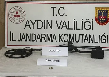 Aydın'da kaçak kazıya suçüstü: 5 gözaltı
