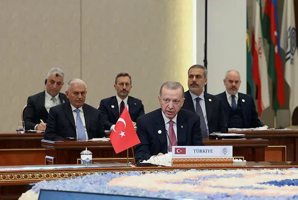 Başkan Erdoğan’dan Taşkent Kongre Merkezi’nde İslam dünyasına kritik çağrı: Müslümanlar birliğini güçlendirmeli