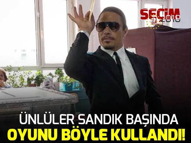 Ãnlüler sandık baÅında