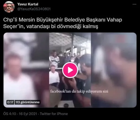 CHP'li Mersin Büyükşehir Belediye Başkanı Vahap Seçer vatandaşı azarladı: Haddinizi bilin - 2