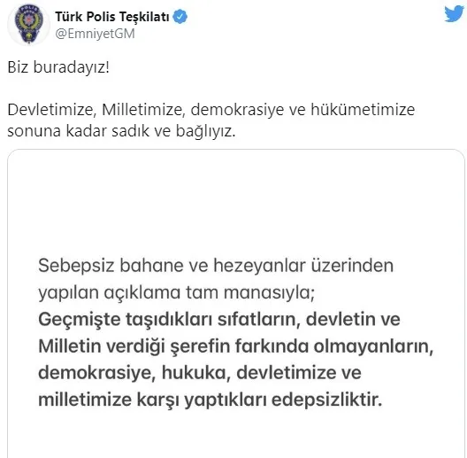 Son dakika: Hükümetten darbe imalı bildiriye sert tepki! Biz buradayız - 5