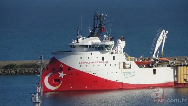Barbaros Hayrettin Paşa sismik araştırma gemisi Trabzon Limanı’na geldi