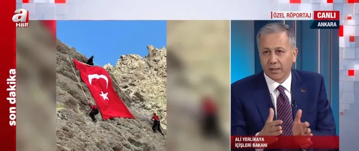 Son dakika: İçişleri Bakanı Ali Yerlikaya’dan A Haber’e özel açıklamalar: PKK hareket edemez hale geldi