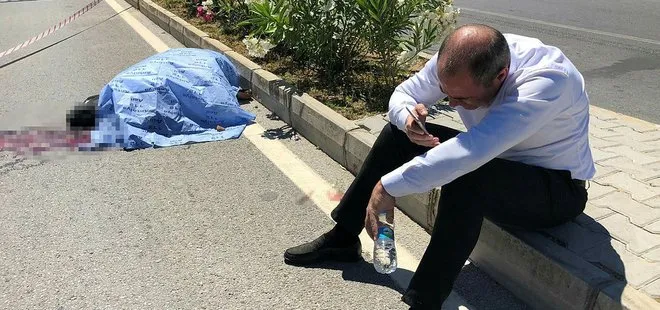 Antalya’da otomobilin çarptığı rehber feci şekilde can verdi