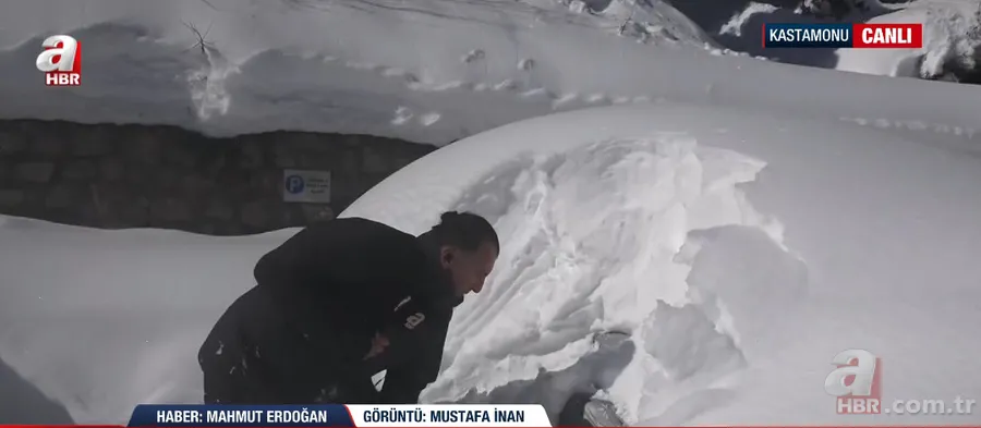 Görüntüler Sibirya’dan değil Türkiye’den! A Haber canlı yayınında şoke eden anlar 6