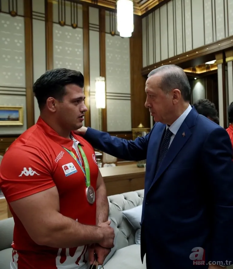 Erdoğan, Rio 2016 Olimpiyat Oyunlarında madalya kazanan Türk sporcuları kabul etti 18