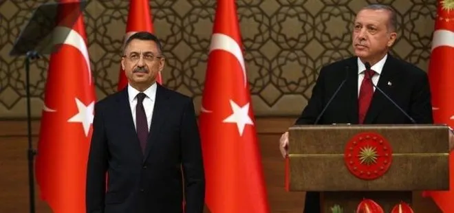 Cumhurbaşkanı Erdoğan, Fuat Oktay’ı kabul etti