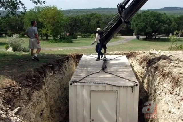 Savaş korkusundan sığınak aldılar! 25