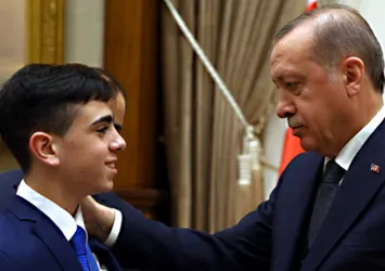 Cumhurbaşkanı Erdoğan Cüneydi'yi kabul etti