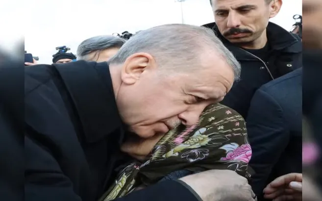 Başkan Erdoğan deprem bölgesinde