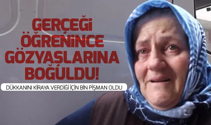 Kiracısının gerçek işini öğrenince gözyaşlarına boğuldu