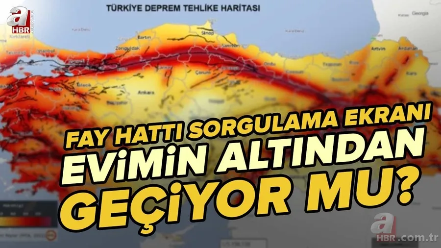 e-Devlet FAY HATTI SORGULAMA | Evimin altından fay hattı geçiyor mu? Türkiye'de deprem tehlikesi olan bölgeler nereler? Düzce fay hattı nereden geçiyor? 1